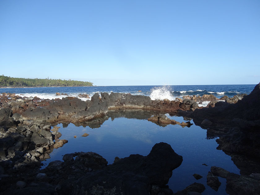 Tidal Pool at Secret Black Sand Beach