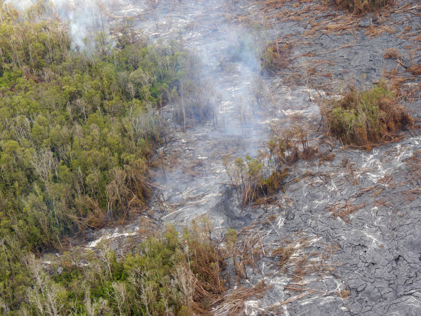 Kilauea Lava Field from 2014 Eruption