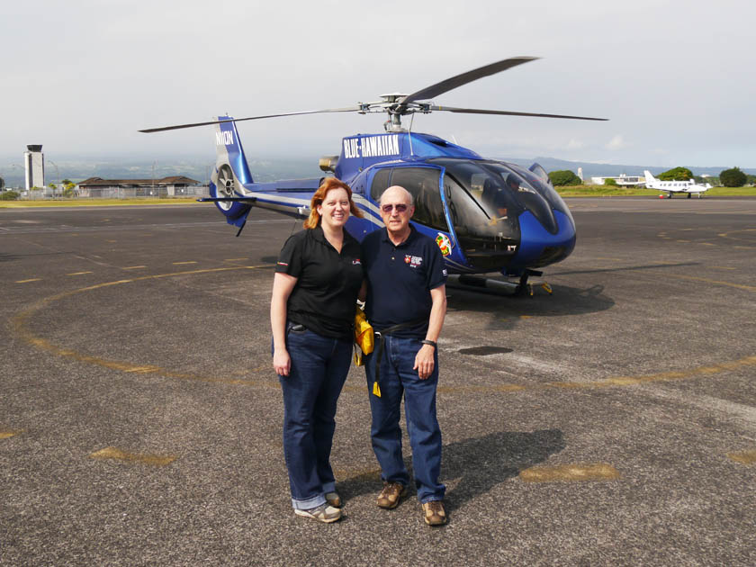 Becky & Jim with Eco-Star After Flight