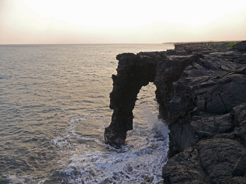 Lava Sea Arch, Hawaii Volcanoes National Park