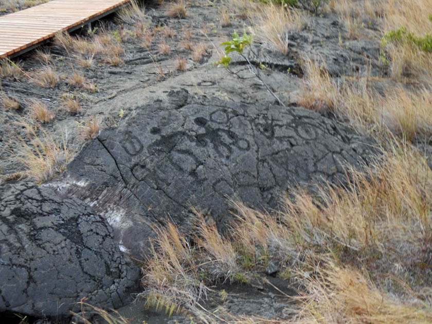 Petroglyphs, Hawaii Volcanoes National Park