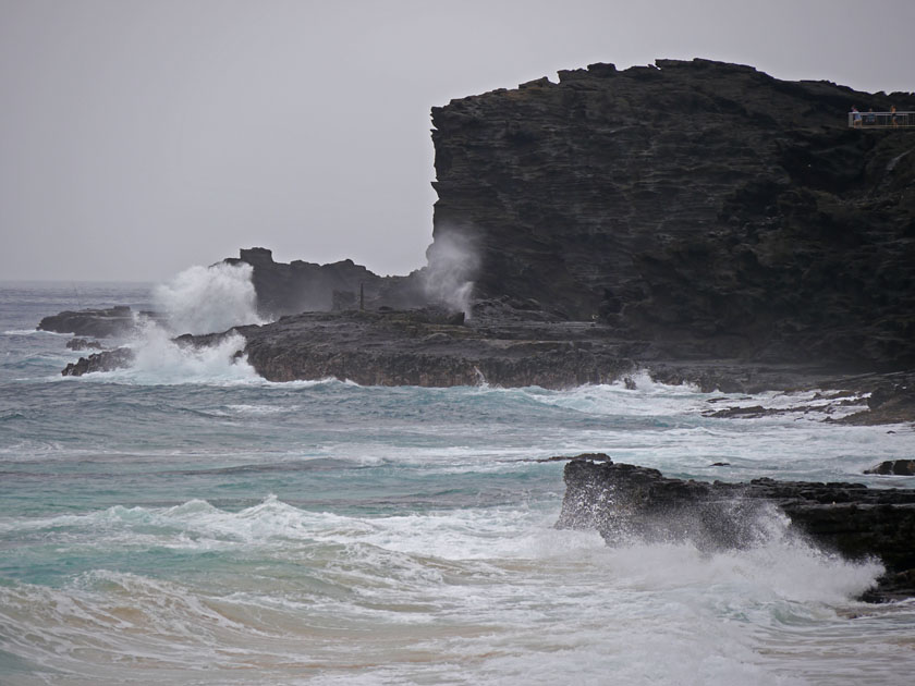 Lava Formations at Makapu'u Beach