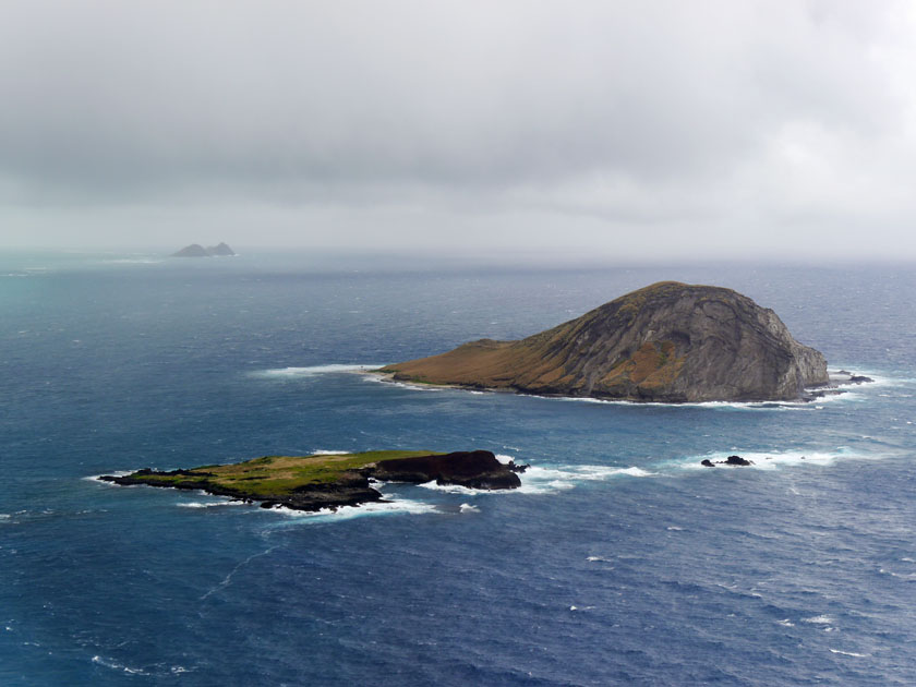 Rabbit Island and Kaohikaipu Island Off Makapu'u Beach