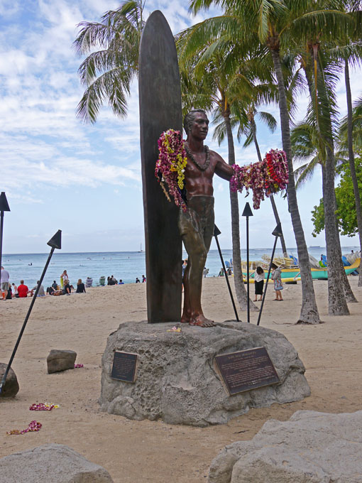 Duke Kahanamoku Statue, Waikiki Beach