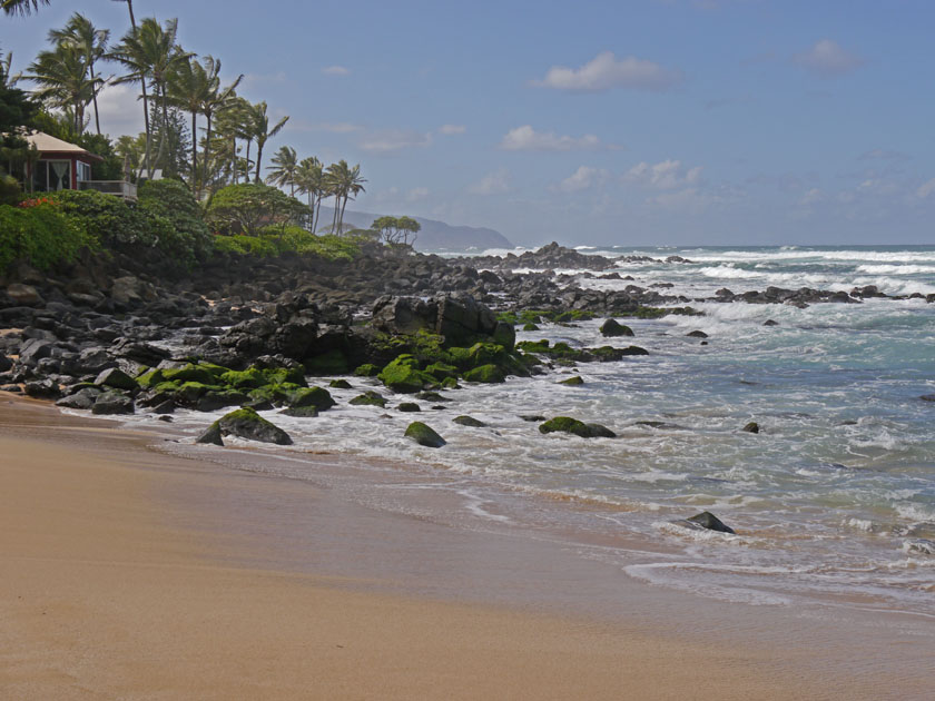 Shoreline at Sunset Beach Park