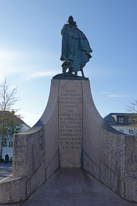 Dedication of Leif Erikson Statue from the United States