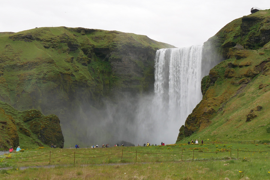 Skógafoss Waterfall