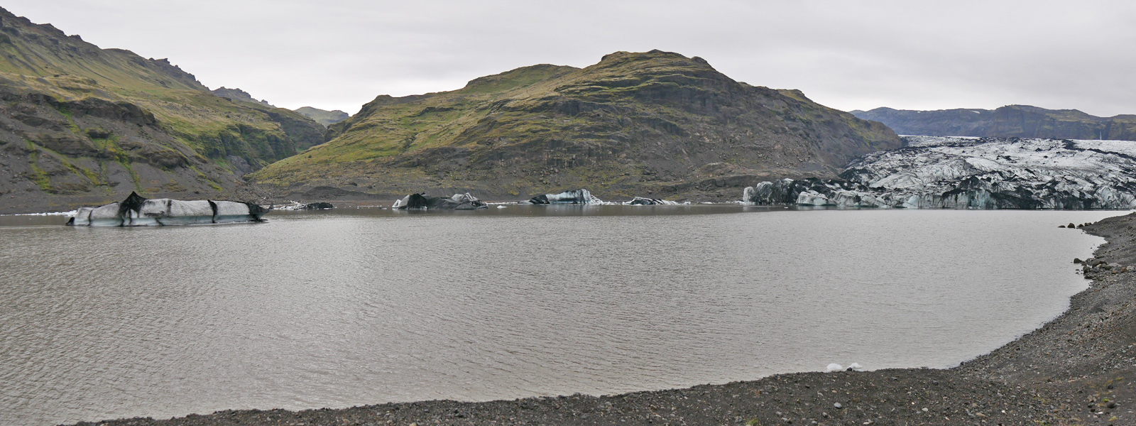 Sólheimajökull Glacier and Icebergs