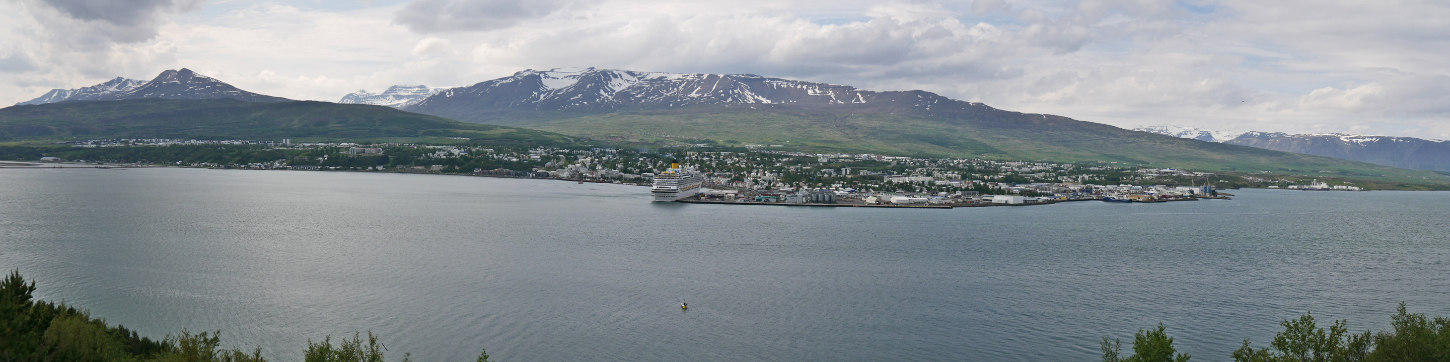 Scenic Overlook of Akureyri