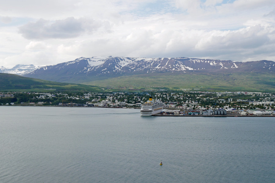 Scenic Overlook of Akureyri