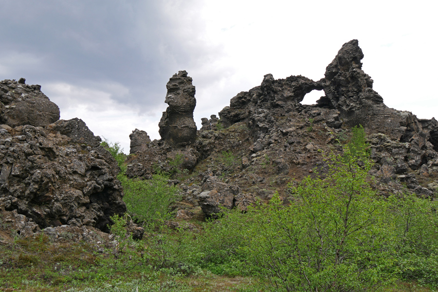 Dimmuborgir Lava Formations