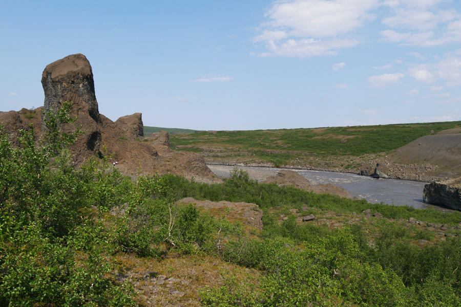 Hljóðaklettar - Echo Rocks