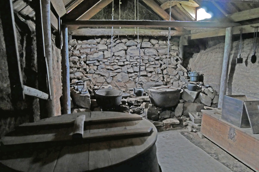 Interior, Glaumbær Turf House