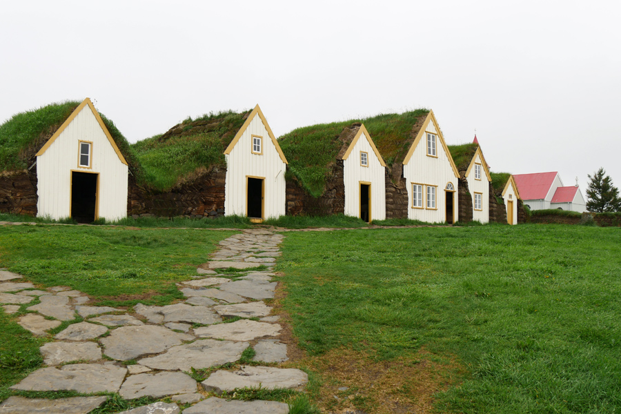 Glaumbær Turf Houses #15,14,13,12,1,2,4