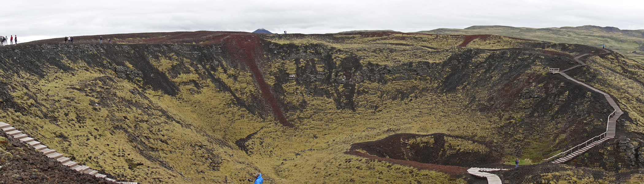 Grabrok Crater Panorama