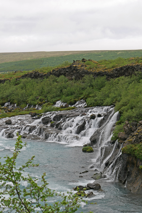 Hraunfossar Falls