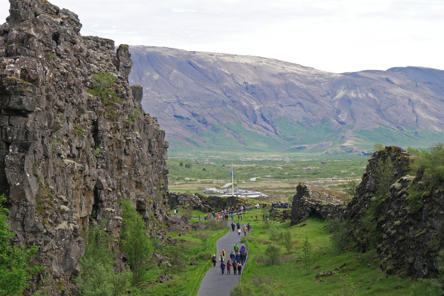 Scenery Thingvellir National Park