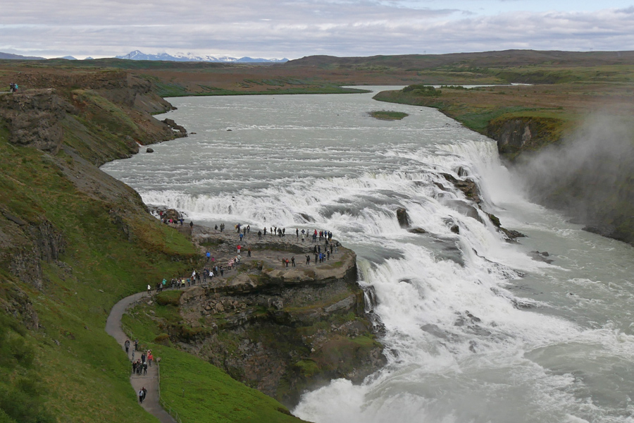 Gullfoss Waterfall