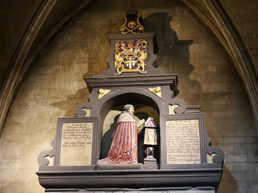 Memorial to Thomas Jones, St. Patrick's Cathedral, Dublin