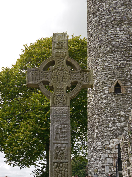 Monasterboice Tower and Celtic Crosses