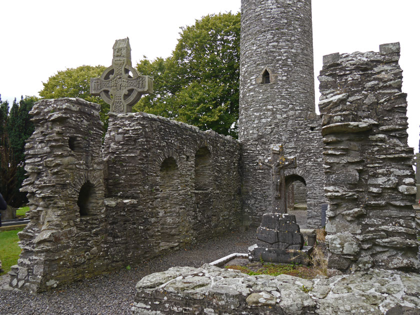 Monasterboice Wall Ruins