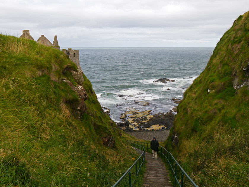 Path to the Sea at Dunluce Castle