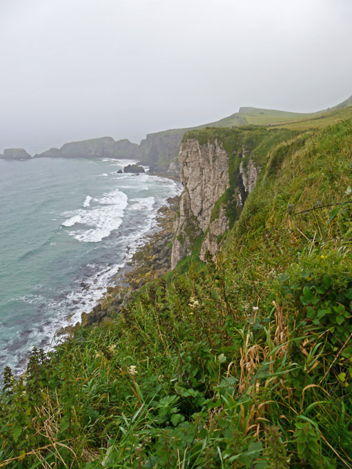 On the Trail to Carrick-a-Rede Bridge