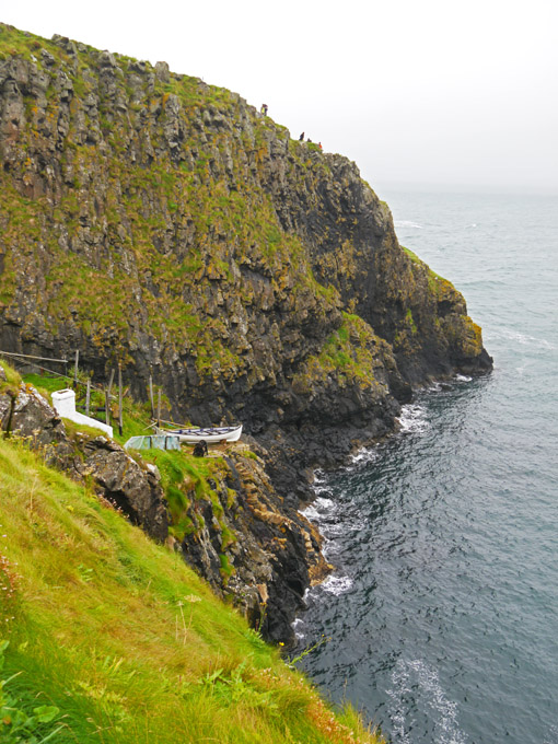 Cliff-side Path at Carrick-a-Rede Rope Bridge