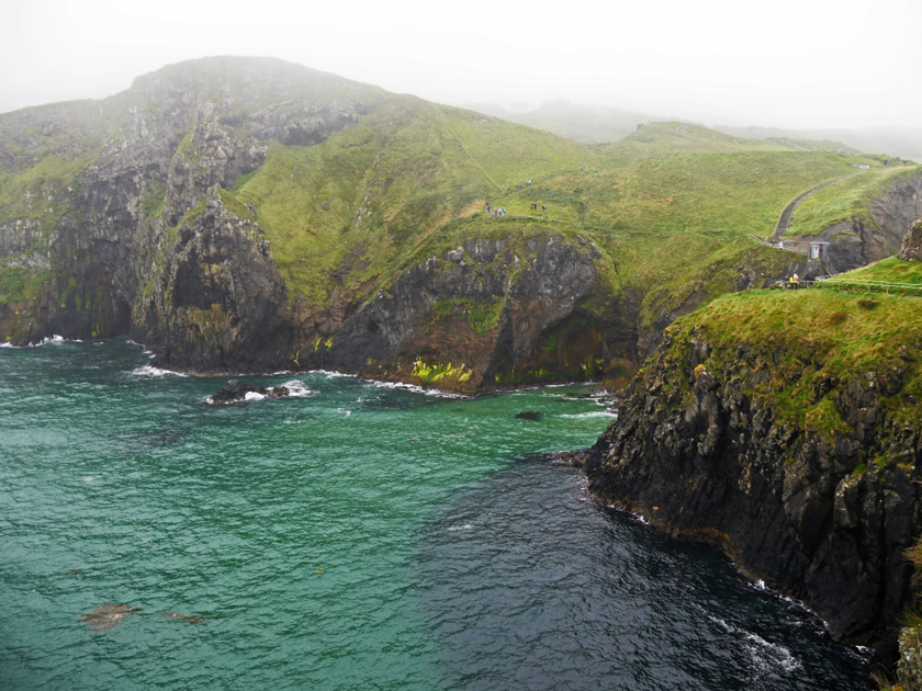 Shoreline Caves at Carrick-a-Rede