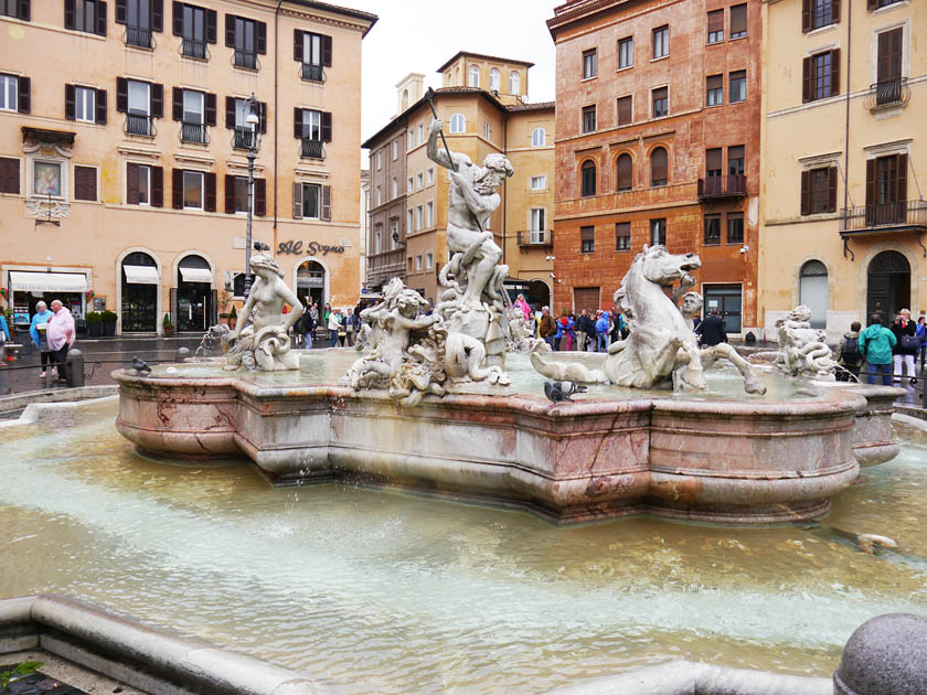 Fontana del Nettuno at Piazza Navona