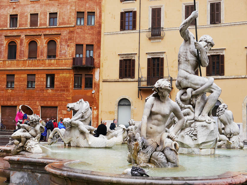 Fontana del Nettuno at Piazza Navona