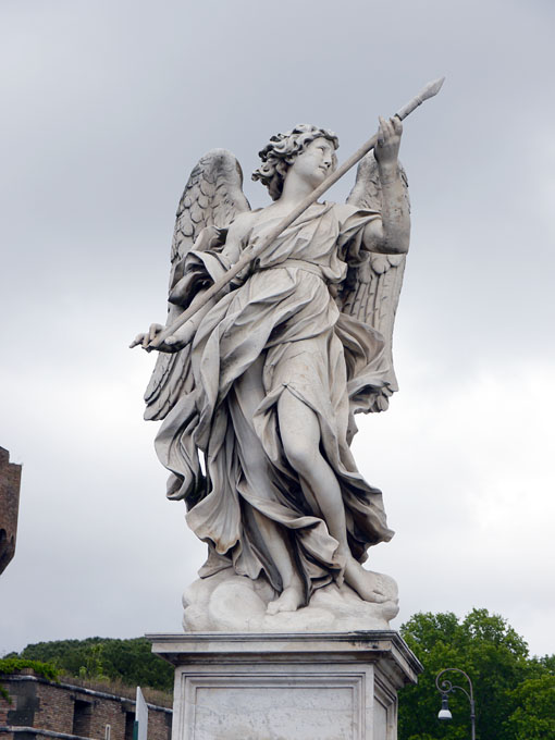 Angel Statue on Ponte Sant'Angelo