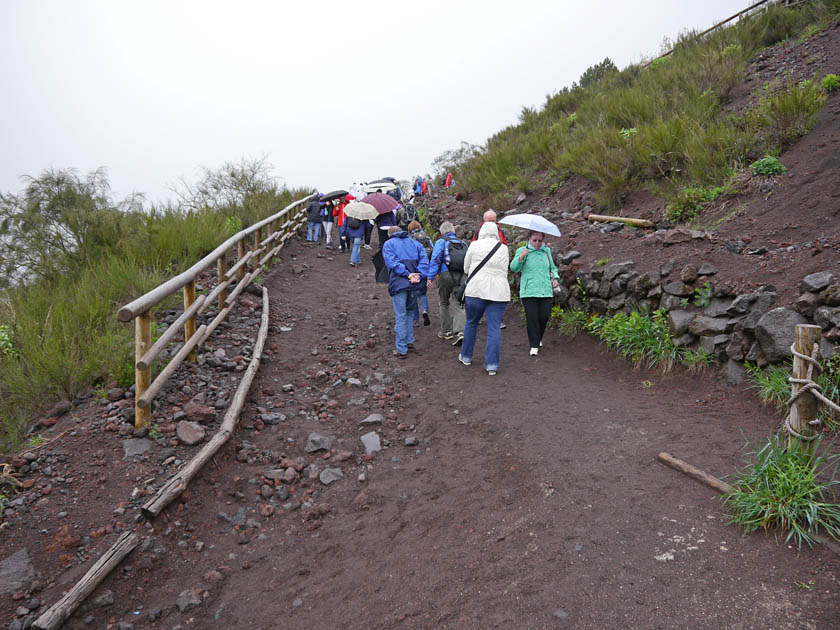 Trail to Rim of Mt. Vesuvius