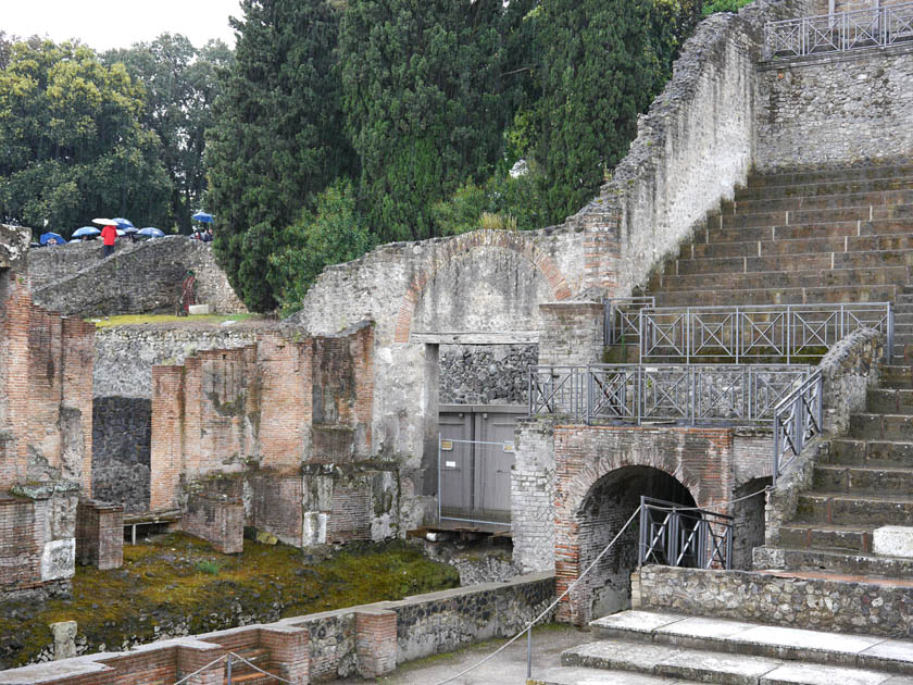 Large Theater (Teatro Grande), Pompeii