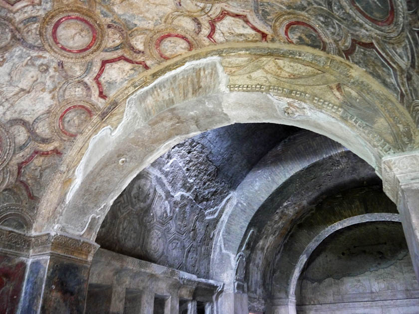 Ceiling Detail, Stabian Baths, Pompei