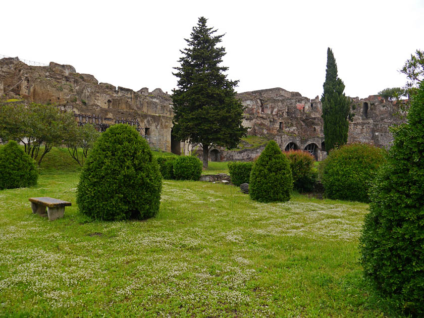 Exterior View, Ruins of Pompeii