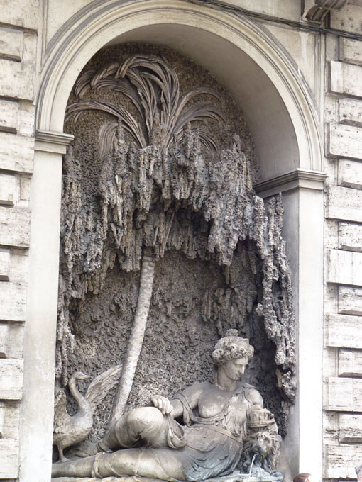 The Goddess Juno (Strength), One of the Fontana dei Quattro Fiumi