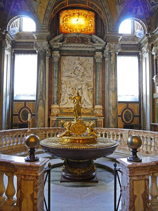 Inside Santa Maria Maggiore