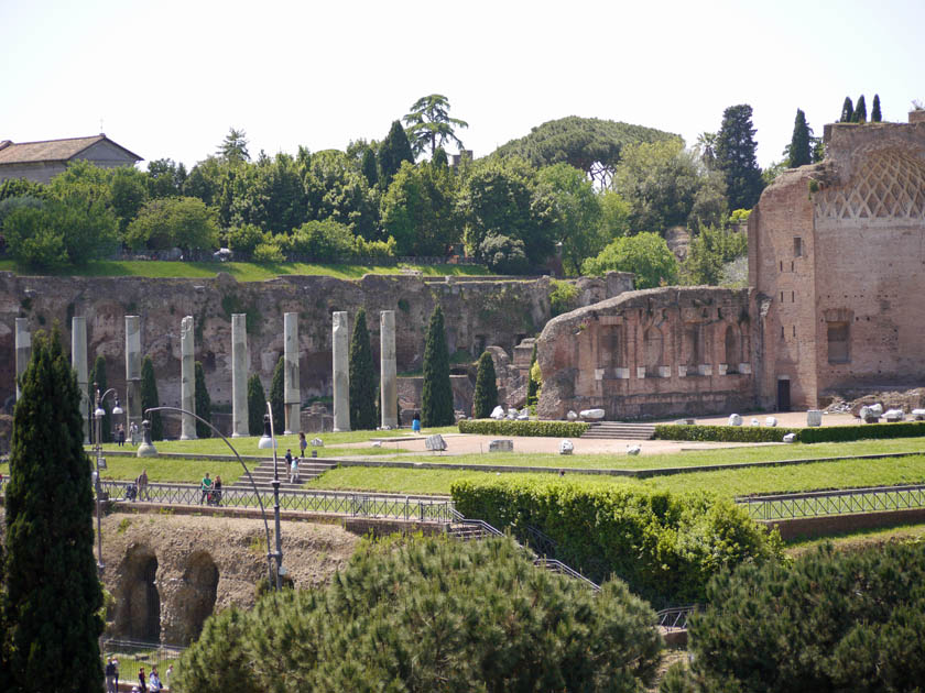 Ruins of the Temple of Venus and Roma