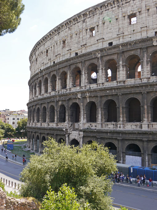 Roman Colosseum Ruins