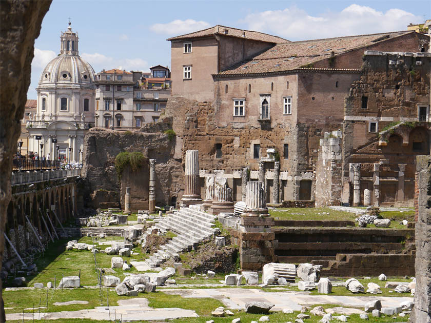 Ruins of the Forum of Augustus