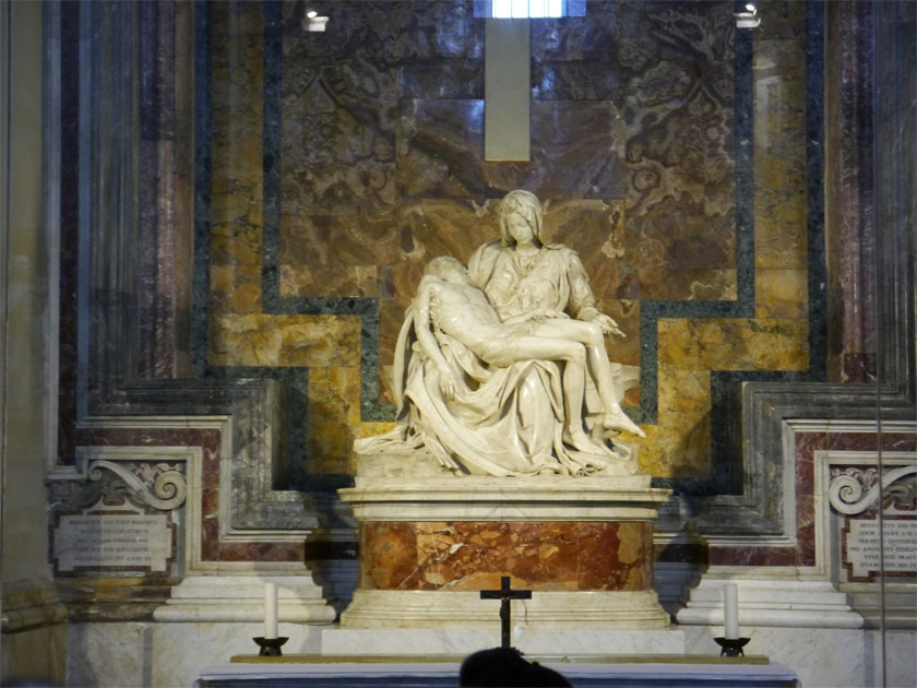 Michelangelo's Pieta`, St. Peter's Basilica