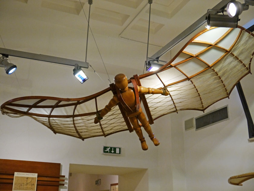 Da Vinci Machines Exhibit, Flying Machine