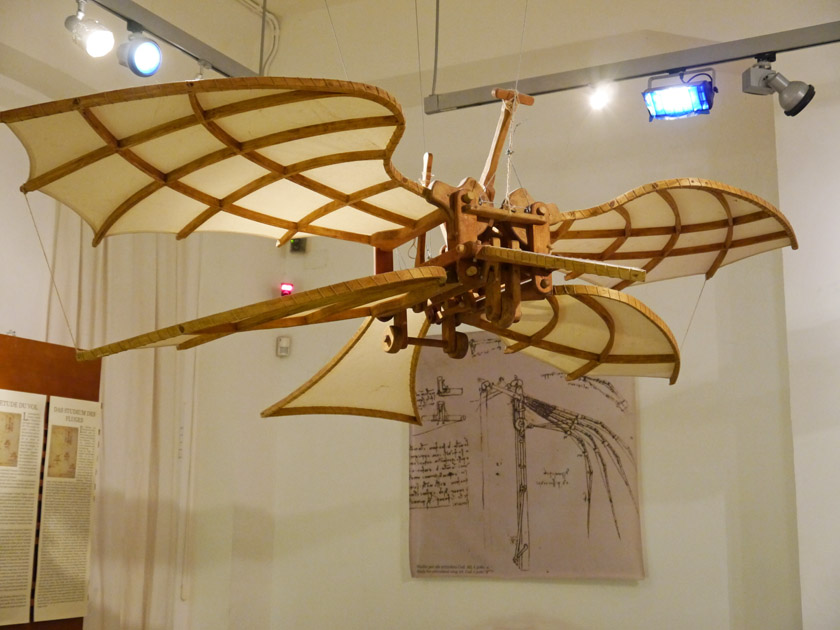 Da Vinci Machines Exhibit, Flying Machine