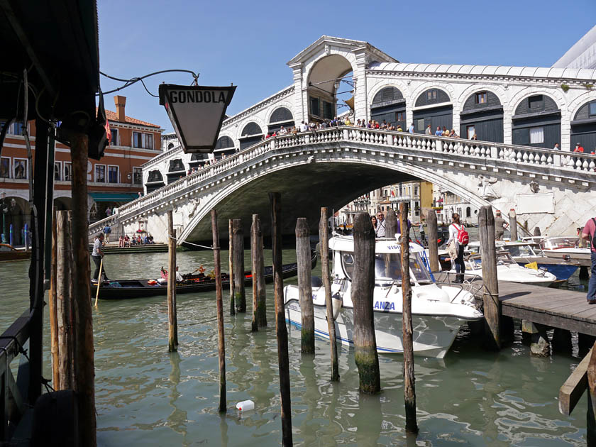 Rialto Bridge on the Grand Canal