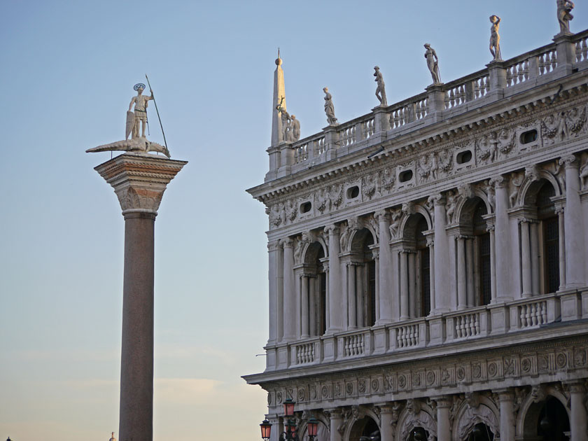 Column of San Teodoro in San Marco Piazzetta