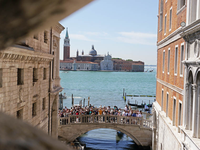 View from the Bridge of Sighs Towards Chiesa di San Giorgio Maggiore