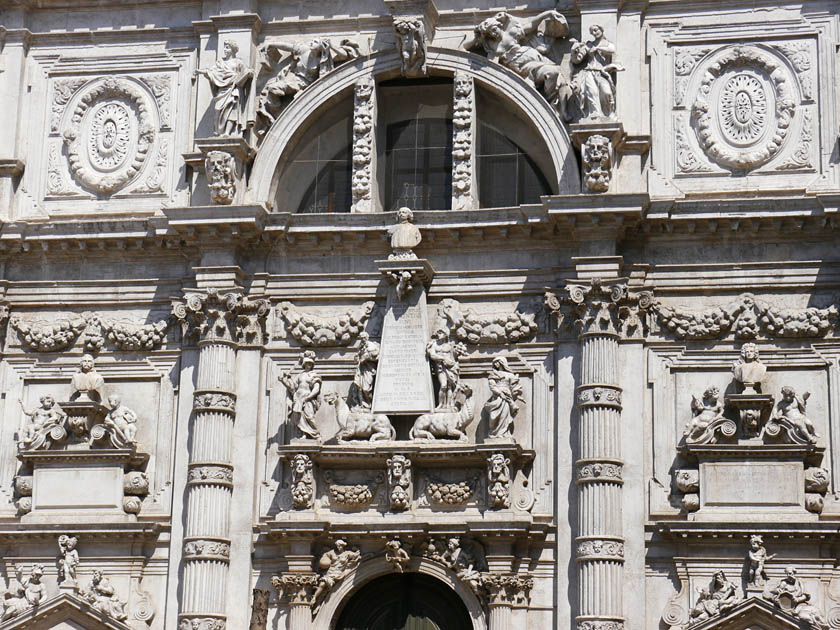 Entrance Detail, Chiesa di Santa Maria del Giglio