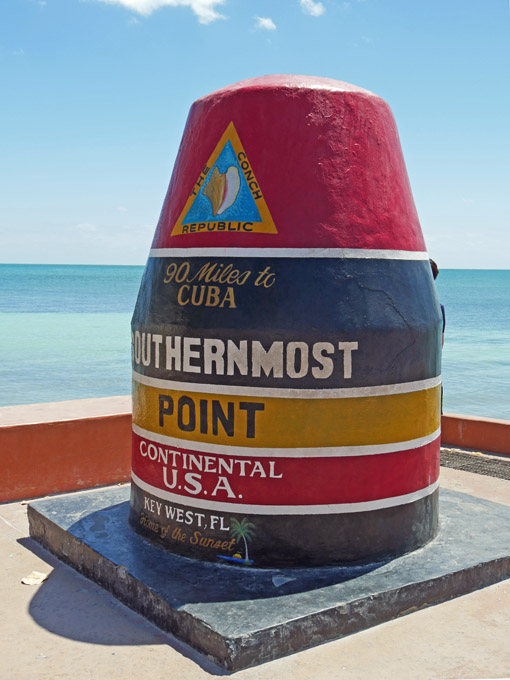 Southernmost Point in Continental US Marker