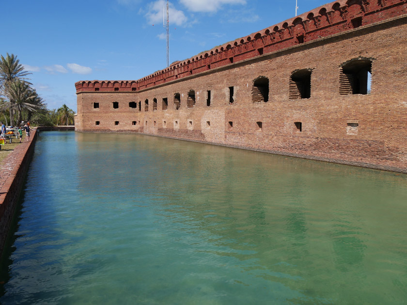 Moat Around Fort Jefferson, Dry Tortugas NP